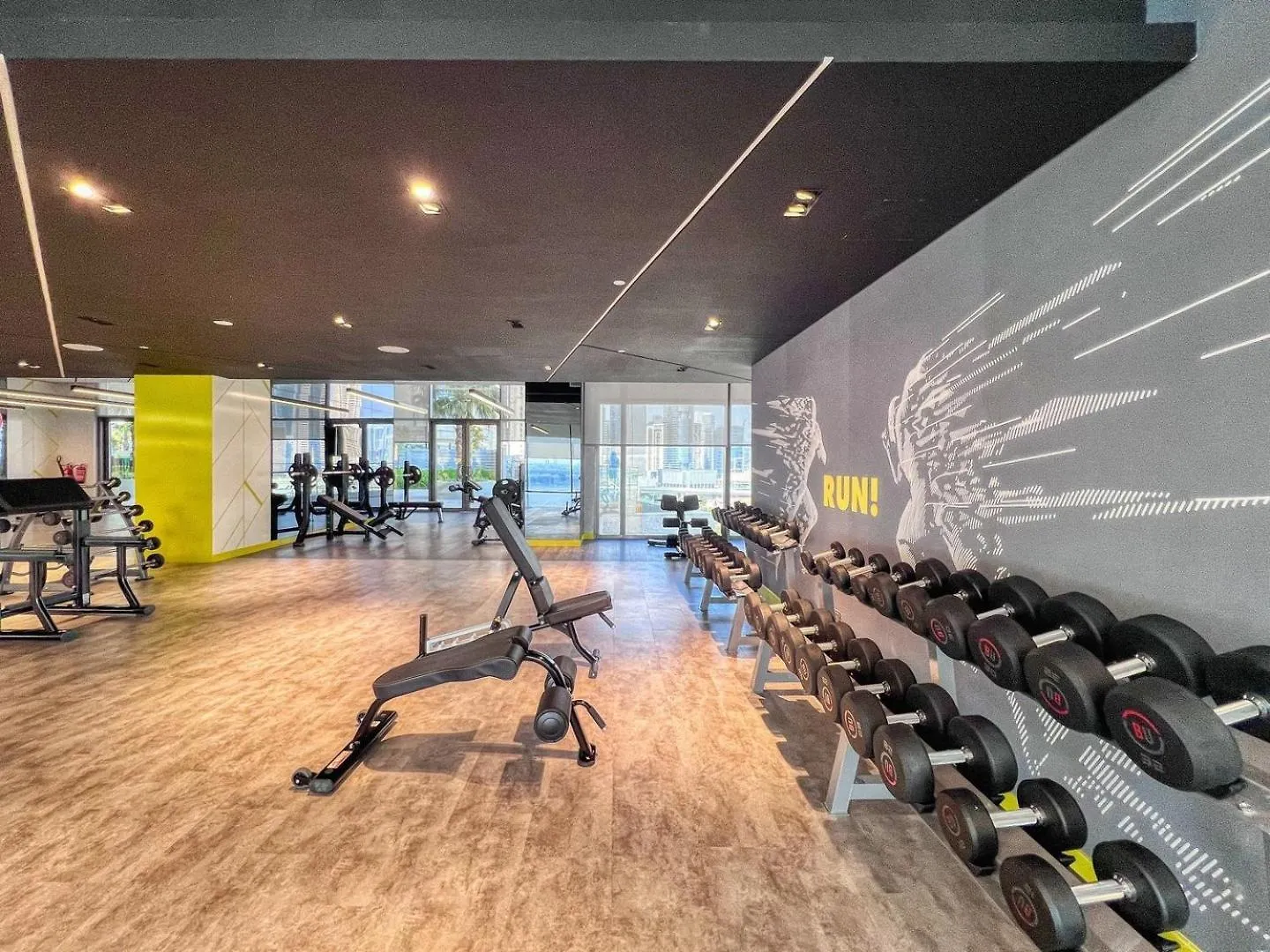 두바이 Guestready - Luxury Oasis In Business Bay 아파트