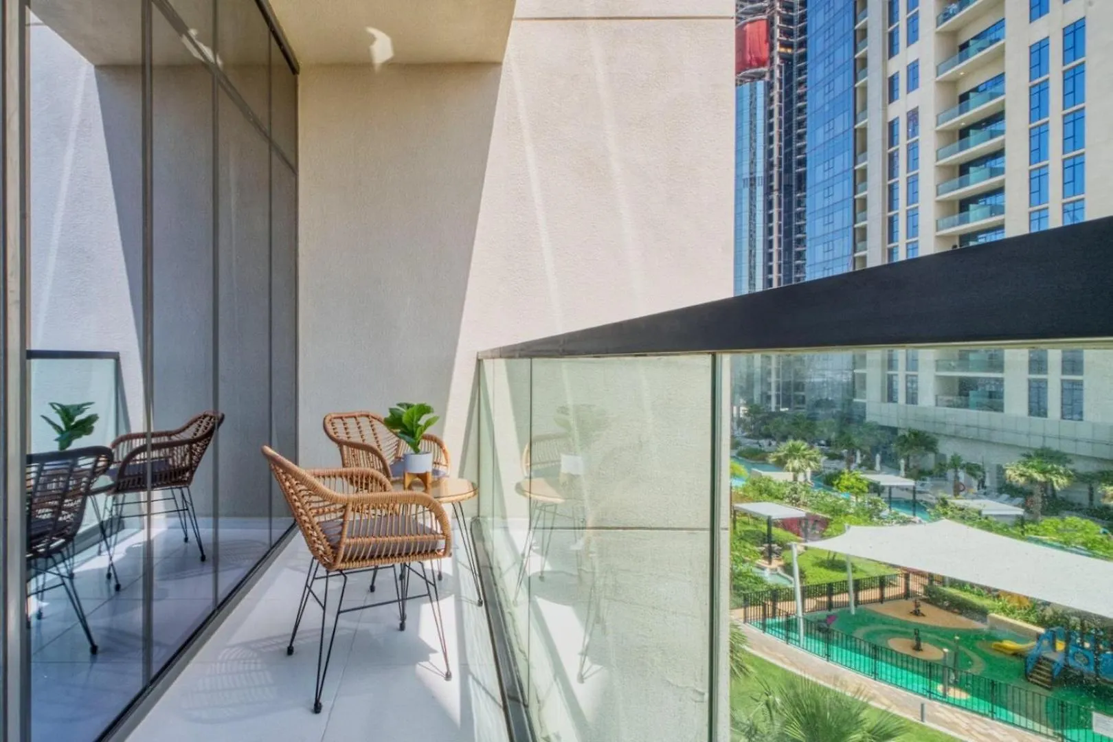 두바이 Guestready - Luxury Oasis In Business Bay 아파트 0*,  아랍에미리트